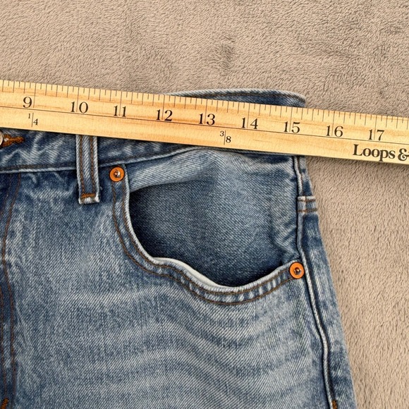 Madewell 90s Straight Jeans Light Wash High Rise Denim Pants Women's Size 29 - Picture 16 of 16